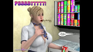 [Scene, 3D Comic, 3D] Time For Change Scene 2