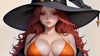 [To Be, New, Huge Boobs 3D] Autumn Beautiful Redhead Ready To Be Naughty AI Porn