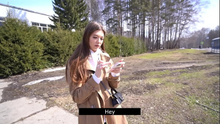 [Whore, Subtitles, Bills] Cum Dripping Pussy In Eye For Group Of Bills
