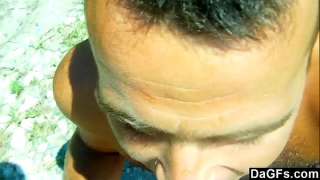[Amateur Couple Quickie, Couple, LickingPussy] DaGFs Amateur Couple Quickie Sex On A Beach