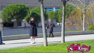 [Street And, Real Ass, Fishes] Shameless Slut Flashes Tits On Street And Ready For Cock Marta Villalobos Corner Hooker On FaKings
